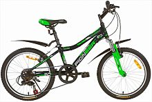 картинка велосипед pioneer ranger 20"/11" black-green-silverот магазина Tovar-RF.ru