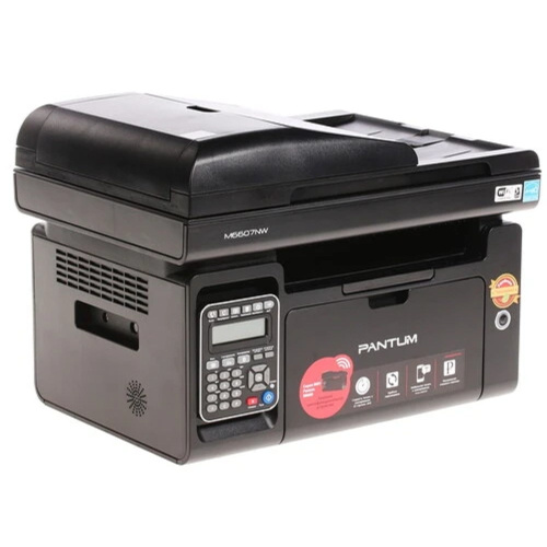 картинка pantum m6607nw мфу лазерное чб, а4, c/p/s/f c трубкой, 22 стр/мин, 1200 x 1200 dpi, adf, 256мб ram, лоток 150 стр, usb, rj45, wi-fi, черный корпус магазин Tovar-RF.ru являющийся официальным дистрибьютором в России картинка pantum m6607nw мфу лазерное чб, а4, c/p/s/f c трубкой, 22 стр/мин, 1200 x 1200 dpi, adf, 256мб ram, лоток 150 стр, usb, rj45, wi-fi, черный корпус от магазина Tovar-RF.ru