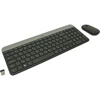 картинка 920-009206 logitech  клавиатура + мышь mk470 graphite оригинальная заводская гравировка ru/lat от магазина Tovar-RF.ru