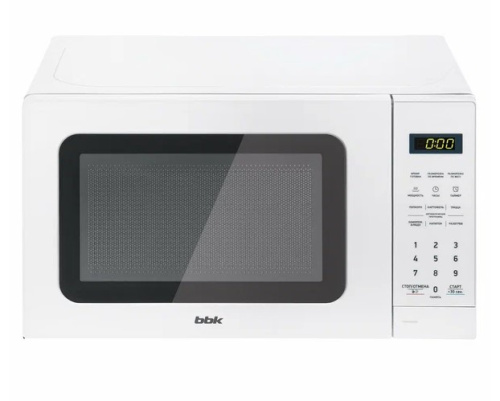 картинка микроволновая печь bbk 20mws-767s/w белый  от магазина Tovar-RF.ru