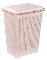 картинка Корзина для белья АЛЬТЕРНАТИВА М6904 Вязаное плетение 25л (бежевый) от магазина Tovar-RF.ru