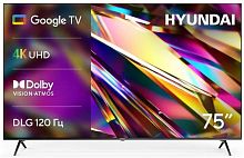 картинка hyundai телевизор led 75" h-led75bu7011 google tv frameless metal черный 4k ultra hd 60hz memc dvb-t dvb-t2 dvb-c dvb-s dvb-s2 usb wifi smart tv от магазина Tovar-RF.ru