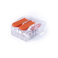 картинка Cabeus MX-612 Клемма соединительная универсальная 2-х проводная с рычагом 0,5-6,0 (10шт) (WAGO 221-612) от магазина Tovar-RF.ru