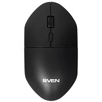 картинка беспроводная мышь sven rx-515sw чёрная (2,4 ghz, 3+1кн. бесш. кн., 800-1600dpi, блист) от магазина Tovar-RF.ru