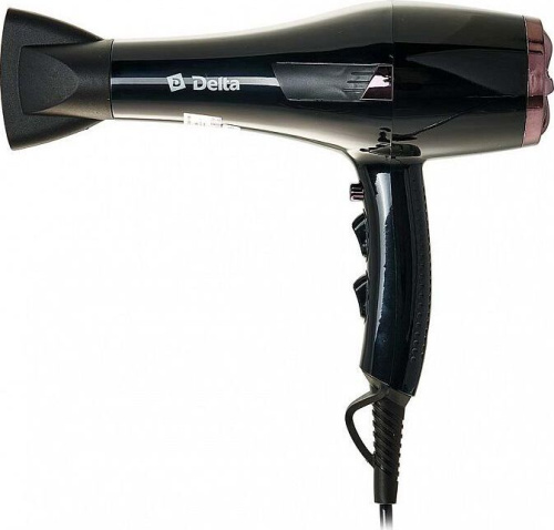 картинка фен delta dl-0908 black от магазина Tovar-RF.ru
