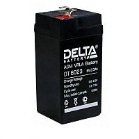 картинка delta dt 6023  (2,3 а\ч, 6в) свинцово- кислотный аккумулятор   от магазина Tovar-RF.ru