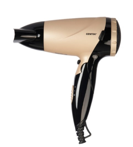 картинка фен centek ct-2209 blg (черный/золотой перламутр) магазин Tovar-RF.ru являющийся официальным дистрибьютором в России картинка фен centek ct-2209 blg (черный/золотой перламутр) от магазина Tovar-RF.ru