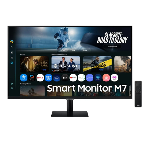 картинка lcd samsung 32" s32fm702ui черный {va led 3840x2160 60hz 4ms 300cd 3000:1 8bit 16:9 178/178 2xhdmi usb-c 3xusb 2x5w hdr10 wifi bluetooth smart vesa} от магазина Tovar-RF.ru