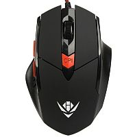 картинка мышь dialog mog-11u nakatomi gaming - 6 кнопок + ролик, usb ,черная от магазина Tovar-RF.ru