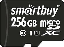 картинка карта памяти smartbuy (sb256gbsdcl10-01) microsdxc 256gb class10 uhs-1 + адаптером от магазина Tovar-RF.ru