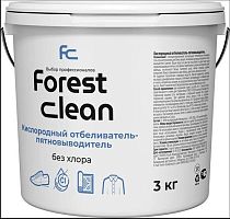 картинка Отбеливатель - пятновыводитель FOREST CLEAN Отбеливатель - пятновыводитель (ведро 3 кг, порошок) от магазина Tovar-RF.ru