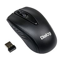 картинка мышь mroc-17u dialog comfort rf 2.4g optical - 3 кнопки + ролик прокрутки, usb, черная от магазина Tovar-RF.ru