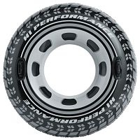 картинка круг для плавания intex круг надувной для плавания с ручками 114 см. колесо . (в коробке) арт. 56268npот магазина Tovar-RF.ru