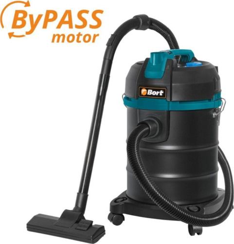 картинка пылесос строительный bort bss-1525 black от магазина Tovar-RF.ru