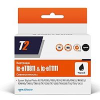 картинка t2 c13t08114a/c13t11114a (ic-et0811) картридж для  epson stylus photo r270/r290/r390/rx690/tx700, черный, с чипом от магазина Tovar-RF.ru