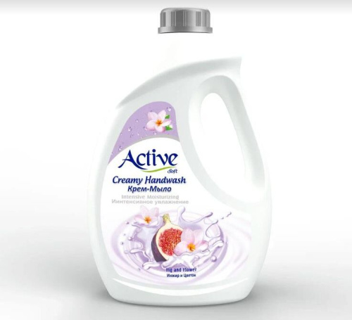 картинка Жидкое крем-мыло ACTIVE Жидкое крем-мыло с витамином B5 Инжир , 2000 мл, Purple (511801646) магазин Tovar-RF.ru являющийся официальным дистрибьютором в России картинка Жидкое крем-мыло ACTIVE Жидкое крем-мыло с витамином B5 Инжир , 2000 мл, Purple (511801646) от магазина Tovar-RF.ru