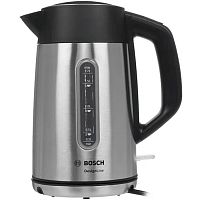 картинка электрочайник bosch twk4p440 нержавеющая сталь/черный от магазина Tovar-RF.ru