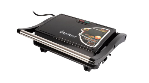 картинка электрический гриль endever grillmaster 113, черный магазин Tovar-RF.ru являющийся официальным дистрибьютором в России картинка электрический гриль endever grillmaster 113, черный от магазина Tovar-RF.ru