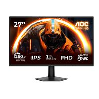 картинка lcd aoc 27" 27g50z {ips 1920x1080 260hz 1ms 300cd hdmi displayport tilt hdr10 external vesa} от магазина Tovar-RF.ru