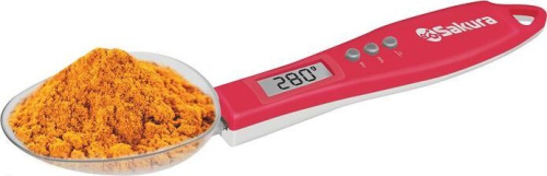 картинка весы кухонные sakura sa-6083rw красный/белый магазин Tovar-RF.ru являющийся официальным дистрибьютором в России картинка весы кухонные sakura sa-6083rw красный/белый от магазина Tovar-RF.ru