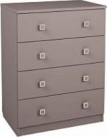 картинка комод polini комод polini kids simple c 4 ящиками, серый (1кор) от магазина Tovar-RF.ru