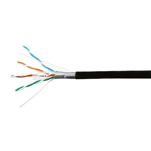 картинка skynet кабель ftp outdoor 4x2x0,46, медный, fluke test, кат.5e, однож., 100 м, box, черный [csl-ftp-4-cu-out/100] от магазина Tovar-RF.ru