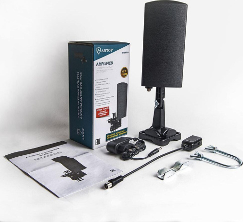 картинка антенна комнатная antop dvb-t715 dvb-t2 и дмв+мв+fm активная магазин Tovar-RF.ru являющийся официальным дистрибьютором в России картинка антенна комнатная antop dvb-t715 dvb-t2 и дмв+мв+fm активная от магазина Tovar-RF.ru