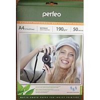 картинка Perfeo PF-MTA4-190/50 Бумага Perfeo матовая 50л, A4 190 г/м2 (M06) от магазина Tovar-RF.ru