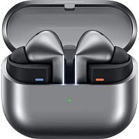 картинка наушники samsung galaxy buds 3 pro, bluetooth, внутриканальные, серебристый [sm-r630nzaacis] от магазина Tovar-RF.ru