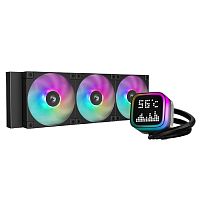 картинка сжо deepcool lp360 argb soc-am5/am4/1200/1700/1851 черный 4-pin 38.71db al lcd 350w 1716gr ret (r-lp360-bkmsnc-g-1) от магазина Tovar-RF.ru