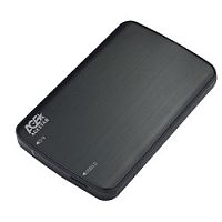 картинка agestar 3ub2a12(-6g)  usb 3.0 внешний корпус 2.5" sata agestar 3ub2a12 usb3.0, алюминий, черный, безвинтовая конструкция (729830/07330) от магазина Tovar-RF.ru