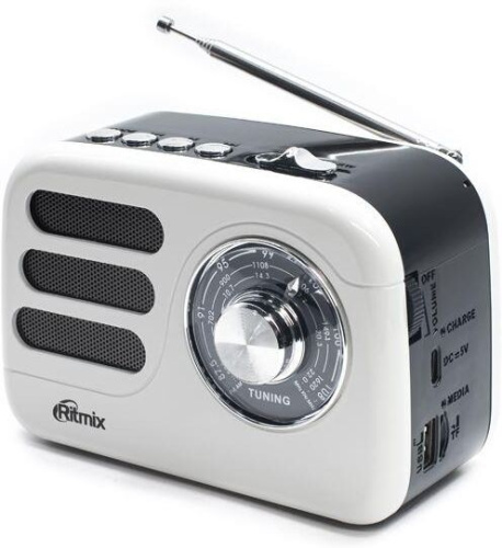 картинка радиоприемник ritmix rpr-033 white магазин Tovar-RF.ru являющийся официальным дистрибьютором в России картинка радиоприемник ritmix rpr-033 white от магазина Tovar-RF.ru