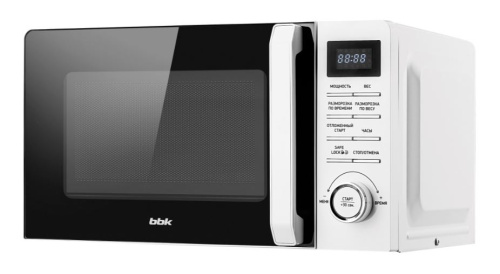 картинка микроволновая печь bbk 20mws-720t/w (белый) от магазина Tovar-RF.ru