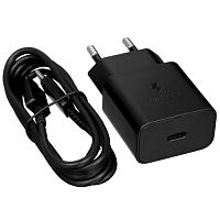 картинка сетевое зар./устр. samsung ep-t1510x 2a+1.67a pd для samsung кабель usb type c черный (ep-t1510xbegru) от магазина Tovar-RF.ru