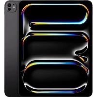 картинка apple ipad pro 13-inch (m4) wi-fi + cellular 256gb with standard glass space black (mvxr3ll/a) от магазина Tovar-RF.ru