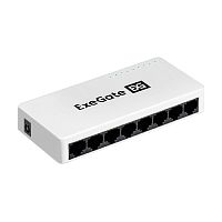 картинка exegate ex298686rus коммутатор неуправляемый exegate edes-1008c (8-портовый utp 10/100mbps, с функцией энергосбережения (green ethernet technology), настольный/настенный) от магазина Tovar-RF.ru