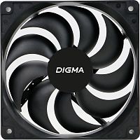 картинка вентилятор digma dfan-120-9 120мм черный 3-pin 4-pin (molex)ret от магазина Tovar-RF.ru