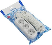 картинка удлинитель с заземлением SMARTBUY (SBE-16-3-07-Z) з гнз х 7,0 м (16А/3.5кВт, ПВС 3х1.0) от магазина Tovar-RF.ru