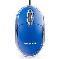 картинка гарнизон мышь gm-100b, usb, чип- х, синий, 1000 dpi, 2кн.+колесо-кнопка от магазина Tovar-RF.ru