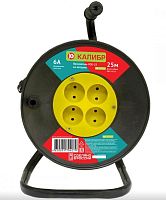 картинка Удлинитель КАЛИБР Удлинитель на катушке УСК-25 (2х0,75) от магазина Tovar-RF.ru