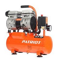 картинка patriot wo 10-120 компрессор [525306370] {безмасляный; мощн.: 0,65 квт; напр.230в.об. дв.: 2850 об/мин; производ.: 120 л/мин; объем ресивера: 10 л; давление: 8 бар} от магазина Tovar-RF.ru
