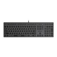 картинка клавиатура a4tech fstyler fx60 серый usb slim led (fx60 grey / neon) от магазина Tovar-RF.ru