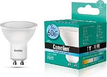 картинка Лампа CAMELION (11655) LED7-GU10/845/7Вт/4500К CAMELION (11655) LED7-GU10/845/7Вт/4500К от магазина Tovar-RF.ru