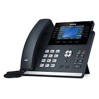 картинка yealink sip-t46u sip-телефон, цветной экран, 2 порта usb, 16 аккаунтов, blf, poe, gige, без бп от магазина Tovar-RF.ru