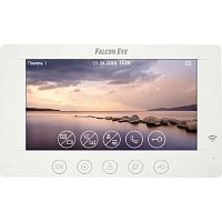 картинка falcon eye cosmo hd 00-00182798 wi-fi видеодомофон: дисплей 7" tft; механические кнопки; подключение до 2-х вызывных панелей; osd меню; интерком до 4 мониторов; питание ac 220в (встроенный бп) от магазина Tovar-RF.ru