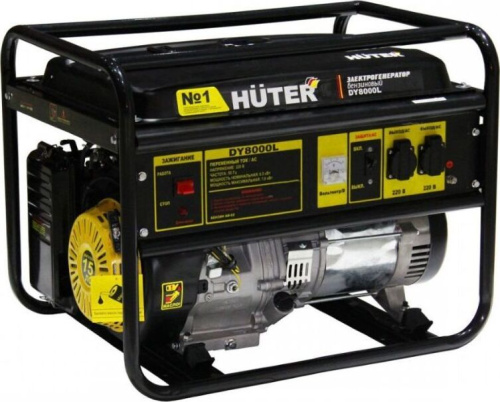 картинка Генератор бензиновый HUTER DY8000L от магазина Tovar-RF.ru