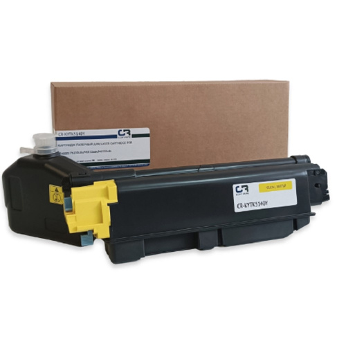 картинка картридж лазерный copyrite cr-kytk5140y tk-5140y желтый (5000стр.) для kyocera p6130cdn/m6030cdn/m65 магазин Tovar-RF.ru являющийся официальным дистрибьютором в России картинка картридж лазерный copyrite cr-kytk5140y tk-5140y желтый (5000стр.) для kyocera p6130cdn/m6030cdn/m65 от магазина Tovar-RF.ru