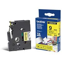картинка brother tze-621 картридж с лентой (p-touch, 9мм, черный на желтом) от магазина Tovar-RF.ru