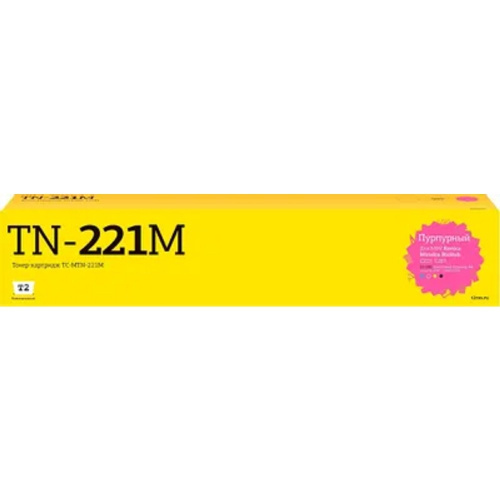картинка tc-mtn-221m тонер-картридж t2 для konica-minolta bizhub c227/c287 (21000 стр.) пурпурный, с чипом от магазина Tovar-RF.ru