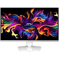 картинка монитор 31.5" msi mpg 321urxw qd-oled white (qd-oled, 3840x2160, hdmi+hdmi+dp+type c (90w), usb hub, 0.03 ms, 178°/178°, 250 cd/m, 1500000:1, 240hz, pivot) от магазина Tovar-RF.ru